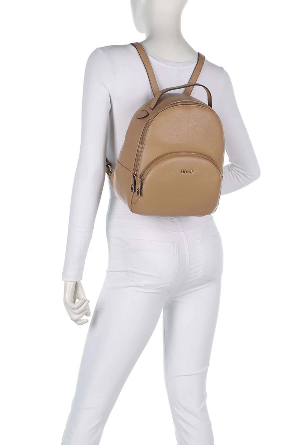 LIU-JO ECS M BACKPACK en color MARRON (4)