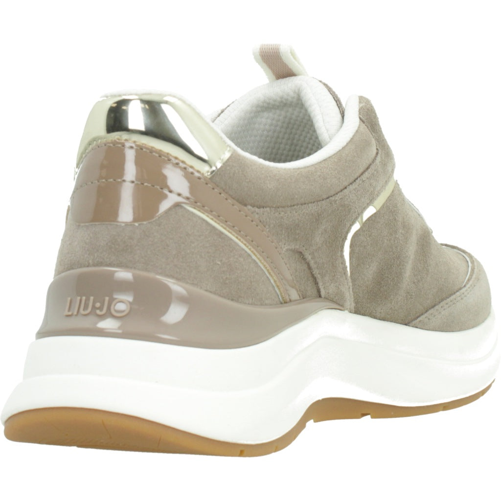 LIU-JO BF PX DEPORTIVO STARDUST en color MARRON CLARO (3)