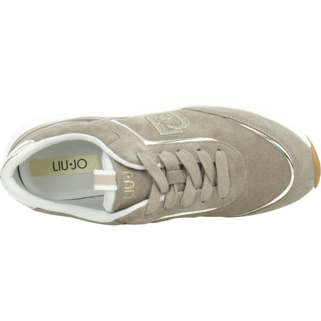 LIU-JO BF PX DEPORTIVO STARDUST en color MARRON CLARO (7)
