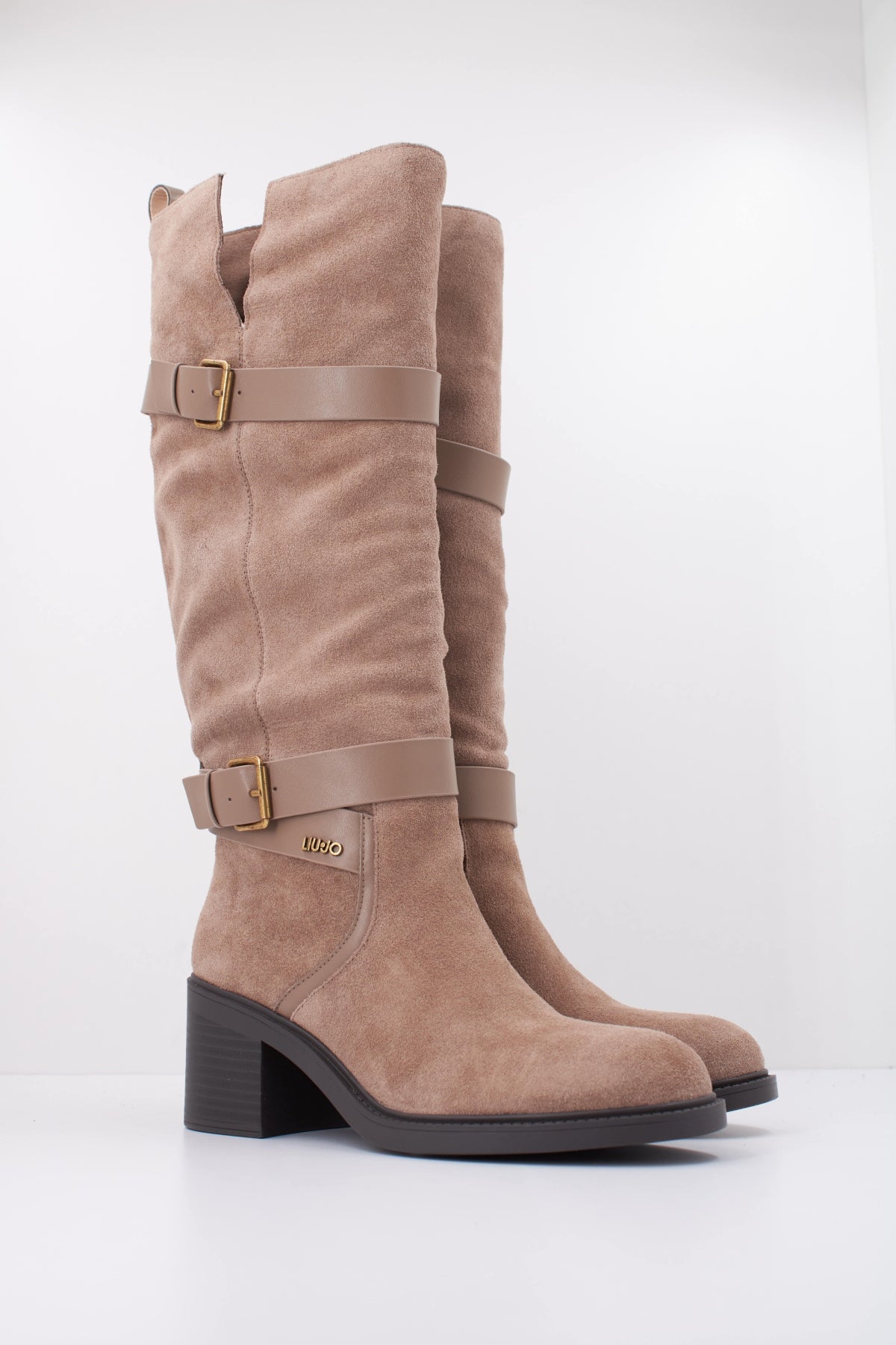 LIU-JO SF PX BOTA COLBY en color MARRON CLARO (2)