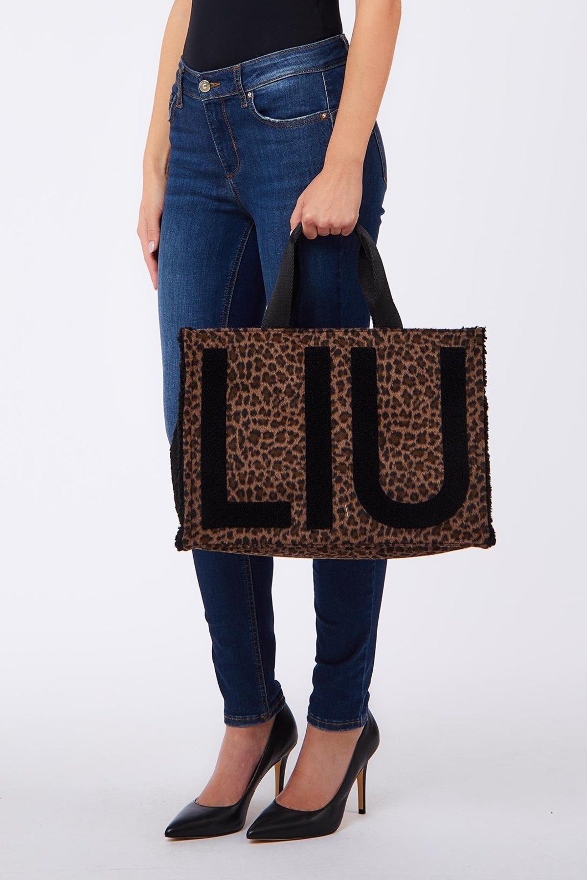 LIU-JO F T TOTE ANIMALIER en color ANIMAL PRINT (1)