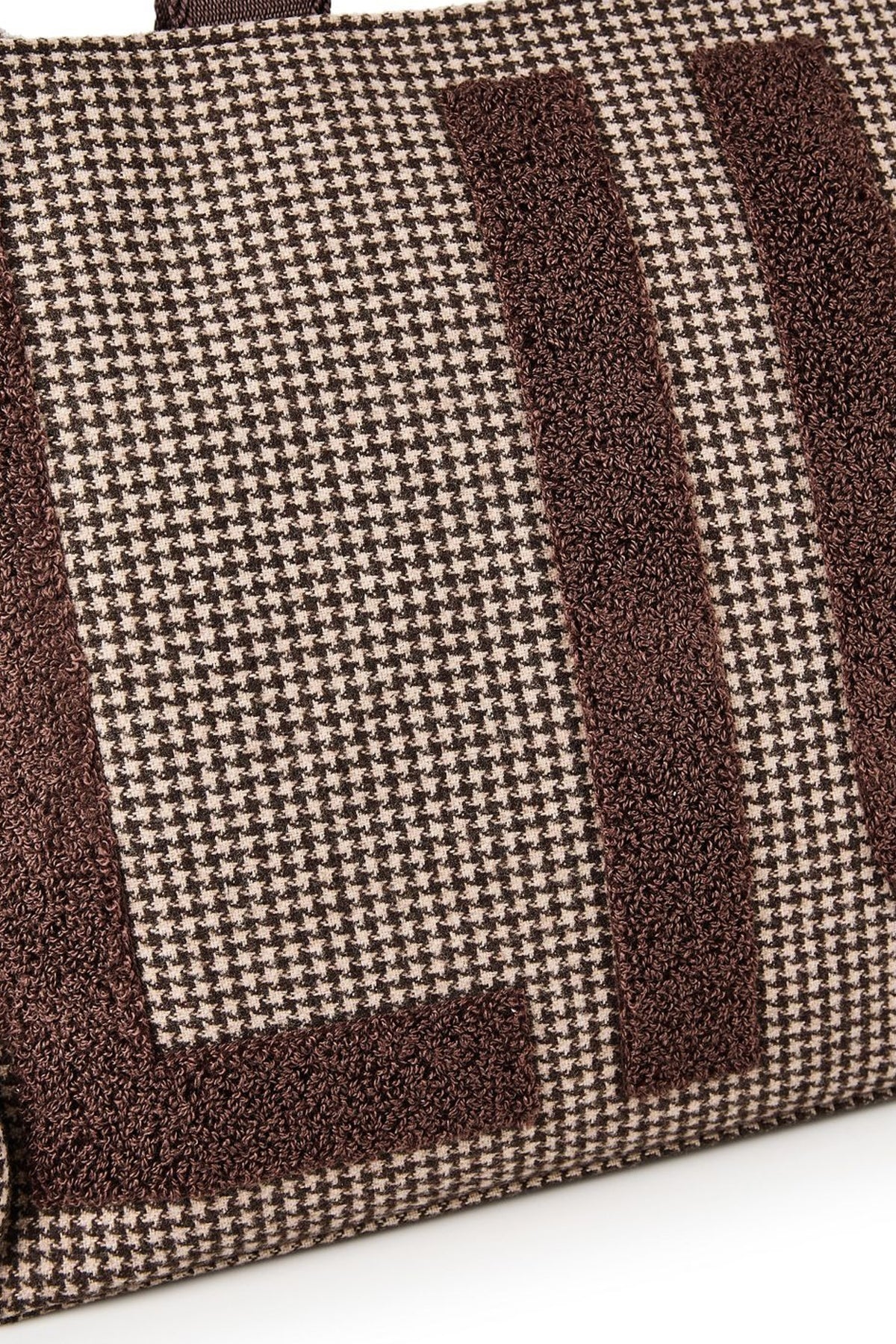 LIU-JO F T TOTE CHECK en color MARRON (3)