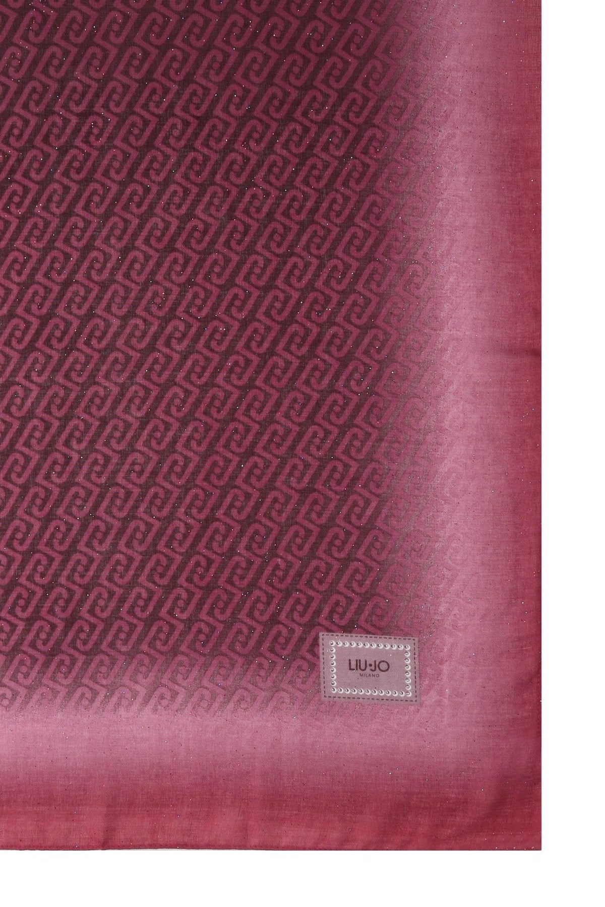 LIU-JO F T STOLA ALLOVER SHADED en color ROSA (3)
