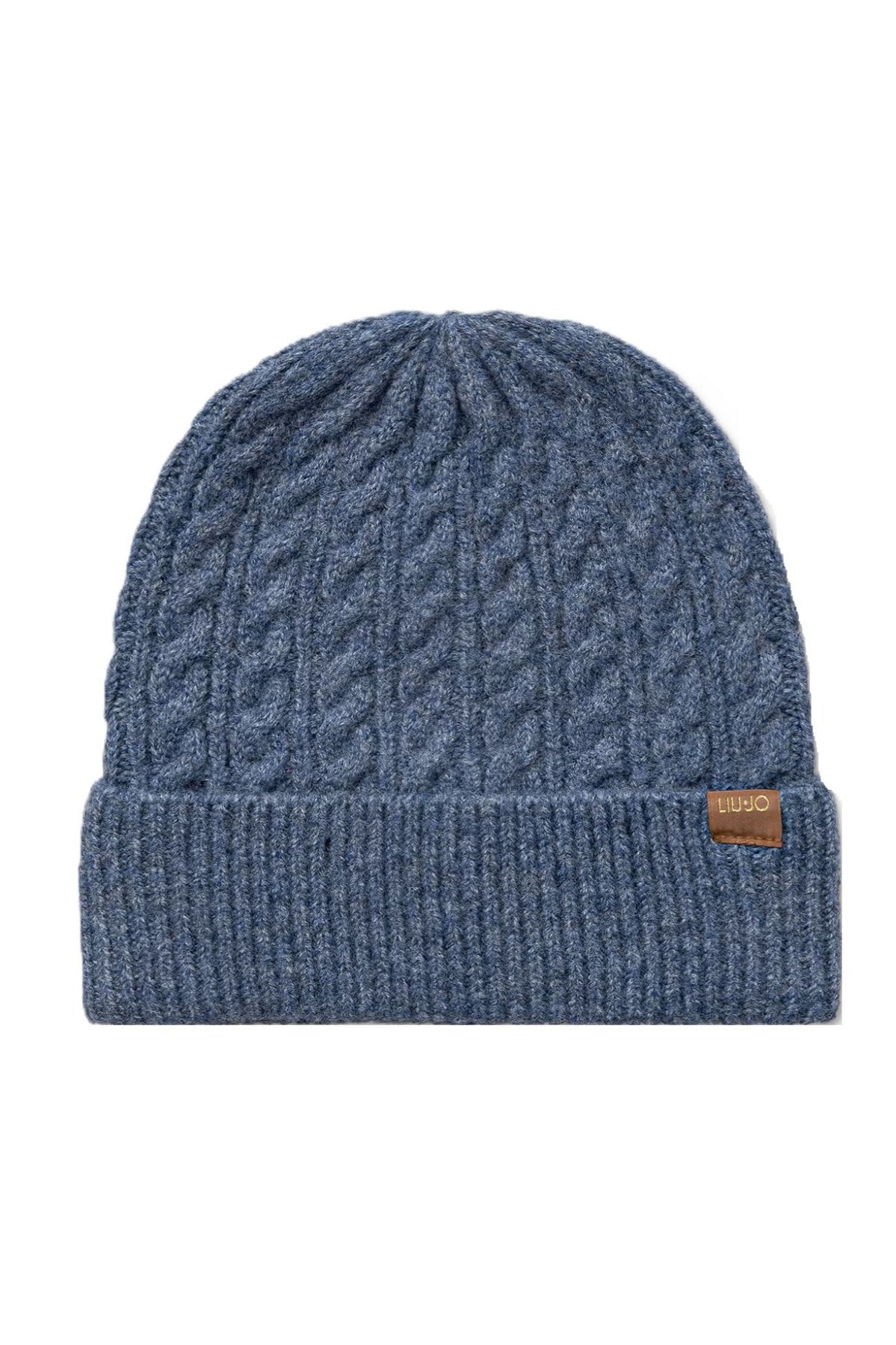 LIU-JO F MAS SET SCIARPA BEANIE en color AZUL (3)