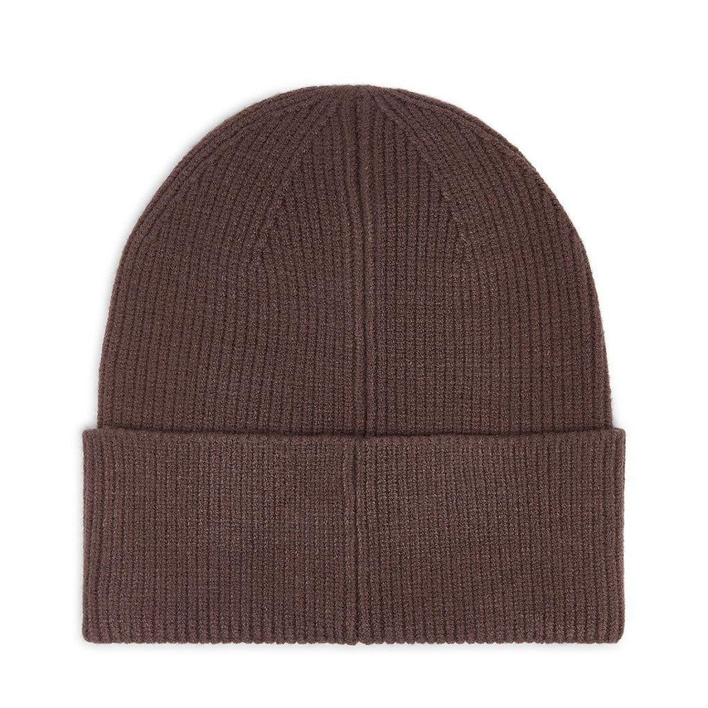 LIU-JO F MAS BEANIE CON LOGO STRASS en color MARRON (5)
