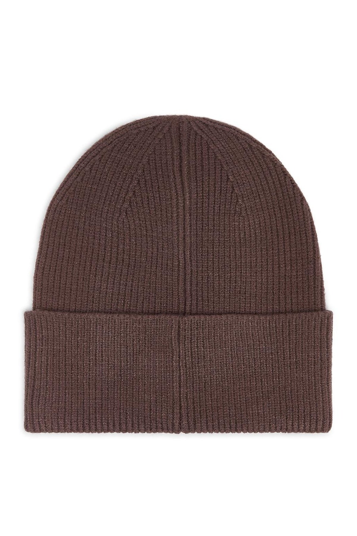 LIU-JO F MAS BEANIE CON LOGO STRASS en color MARRON (2)