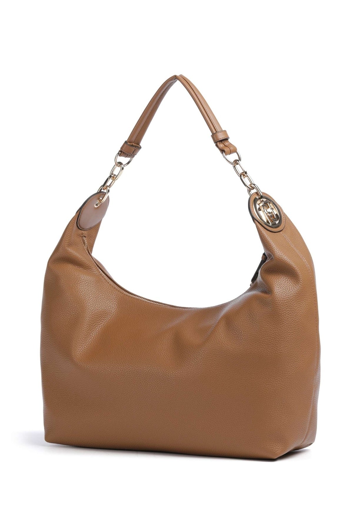 LIU-JO AF ES ECS HOBO en color MARRON CLARO (2)