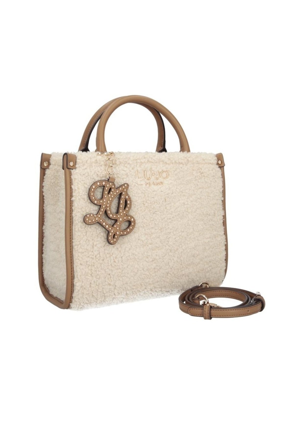 LIU-JO AF E TOTE en color BLANCO (4)