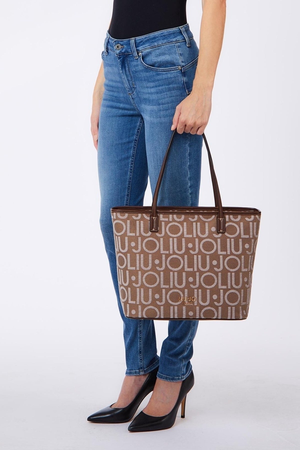 LIU-JO AF TA TOTE en color MARRON (1)