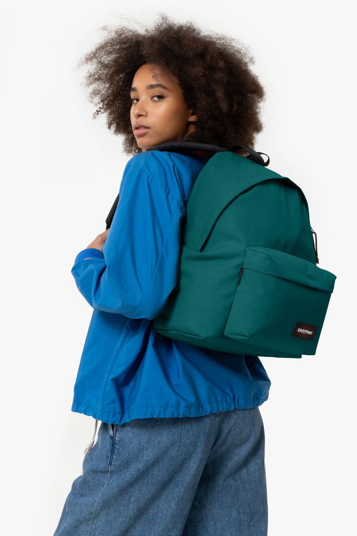 EASTPAK PADDED PAK'R PEACOCK en color VERDE (2)