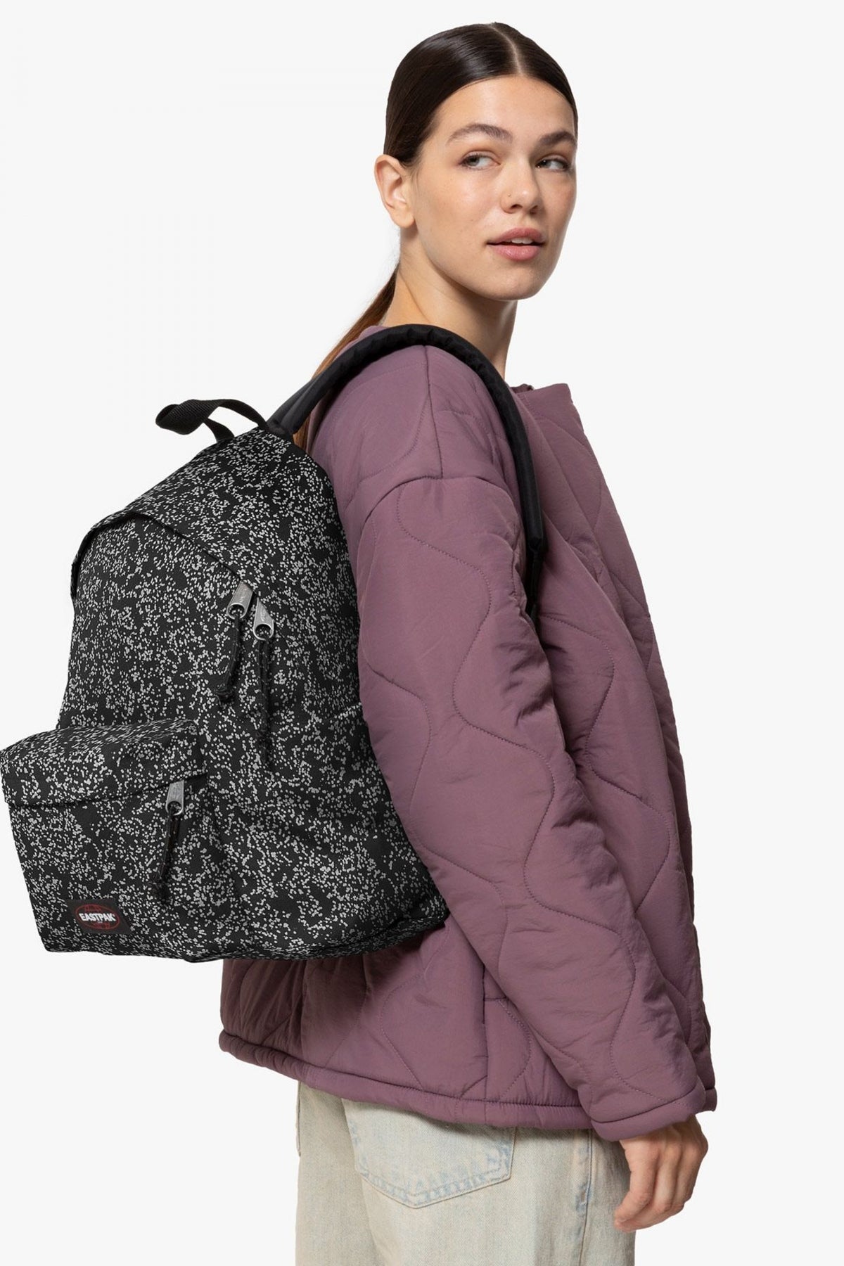 EASTPAK PADDED PAK'R GLITSPLAS en color NEGRO (4)