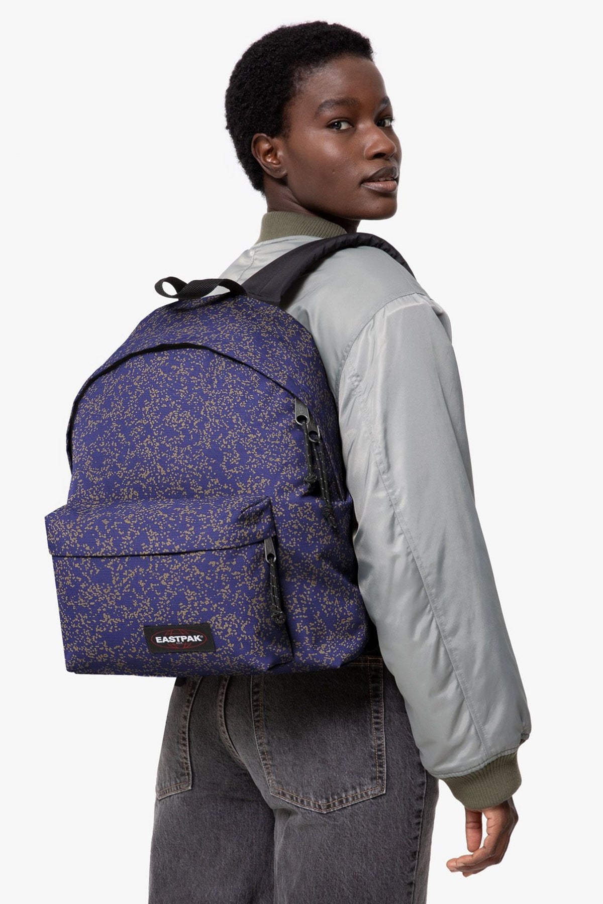 EASTPAK PADDED PAK'R GLITSPLAS en color AZUL (4)