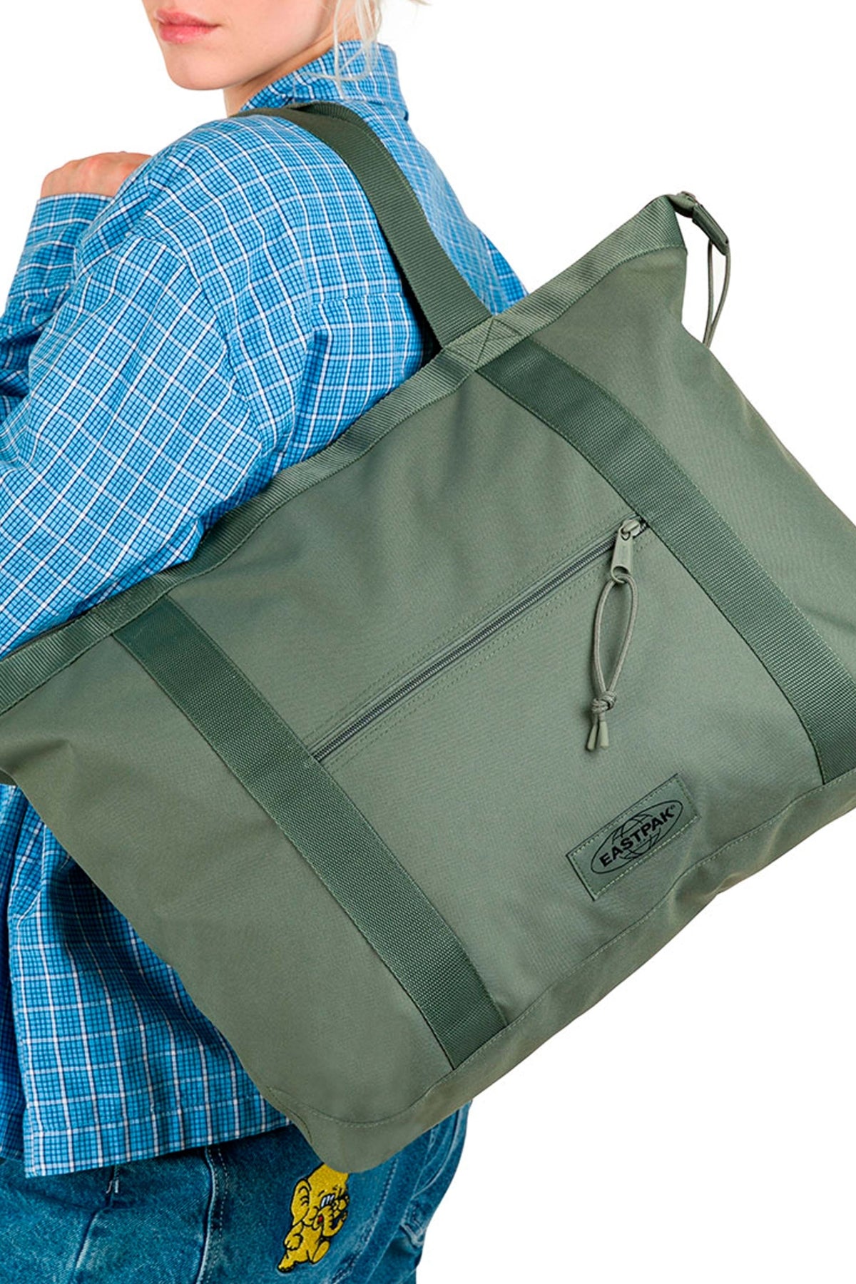 EASTPAK EKABLSY TRAVEL TOTE en color VERDE (3)