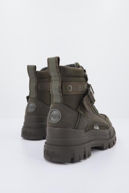 BUFFALO ASPHA COM LACEUP MID en color VERDE (3)