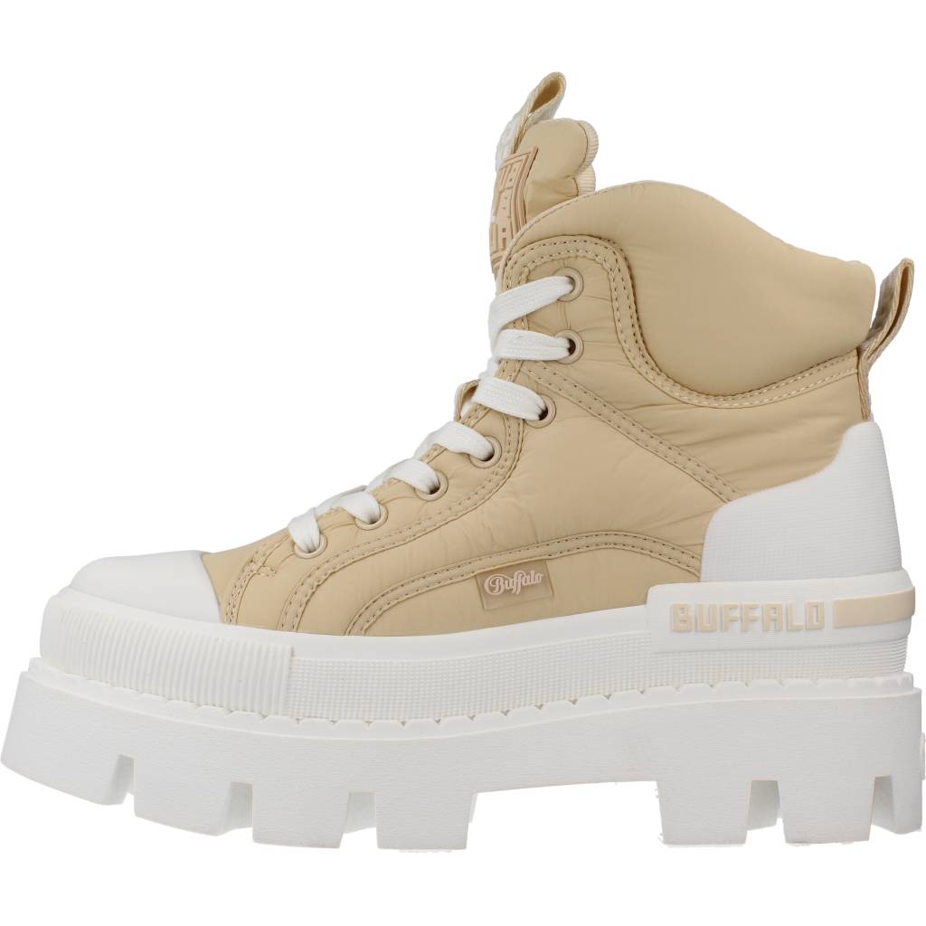 BUFFALO RAVEN LACEUP MID en color BEIS (2)