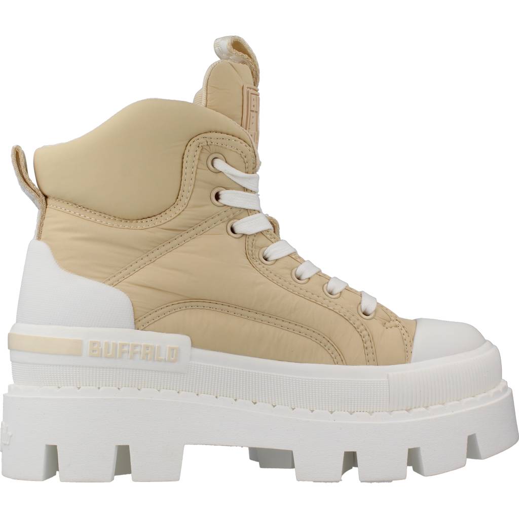 BUFFALO RAVEN LACEUP MID en color BEIS (4)