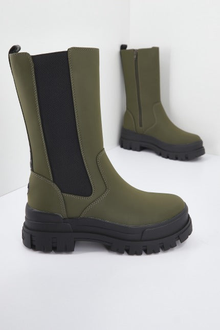BUFFALO ASPHA CLF RAIN CHELSEA HI en color VERDE (3)
