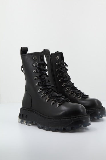 BUFFALO MONO LACE UP HIKE MI en color NEGRO (2)