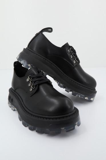 BUFFALO MONO LACE UP LO en color NEGRO (4)
