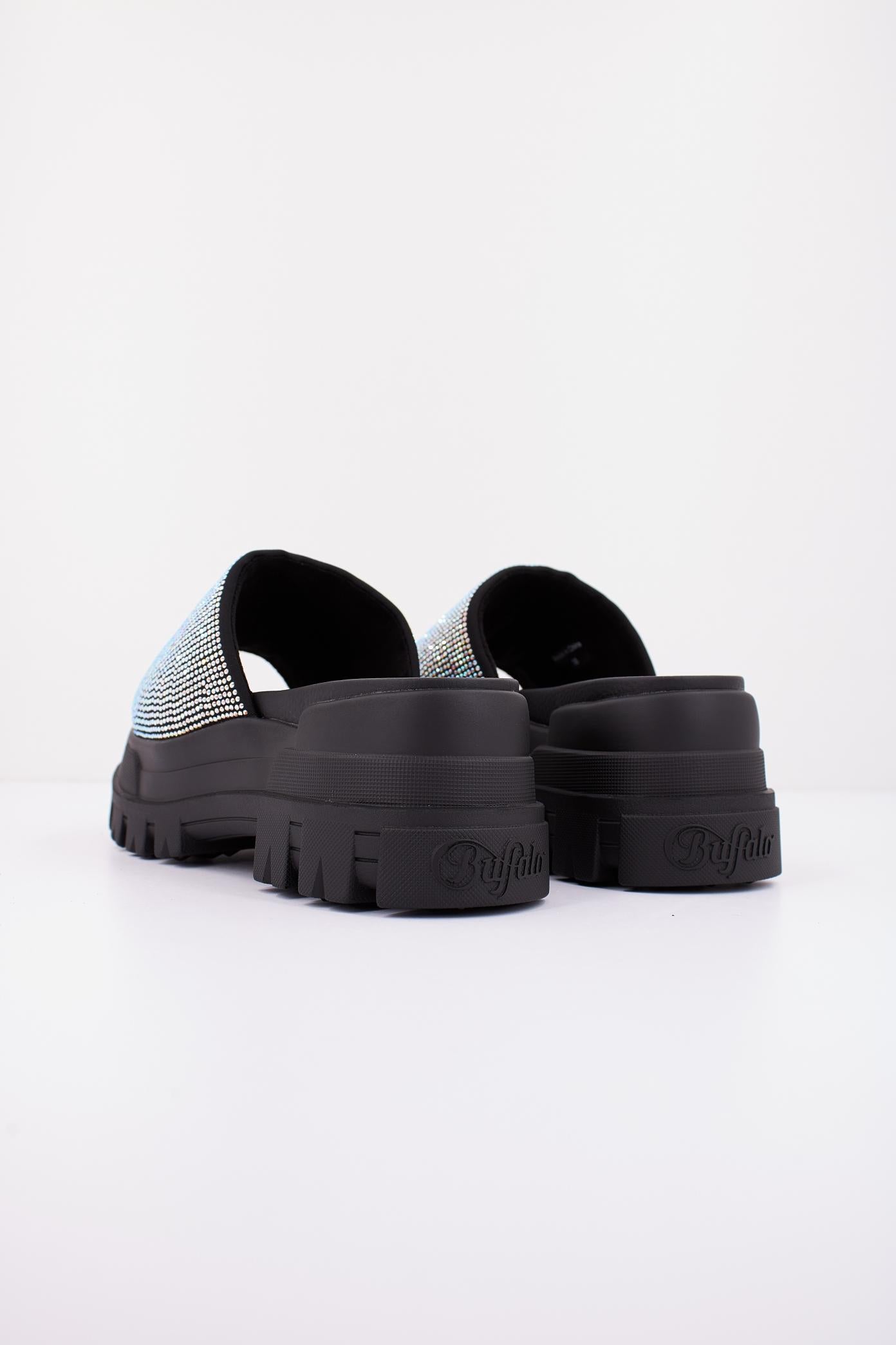 BUFFALO ASPHA SLIDE GLAM en color NEGRO (3)