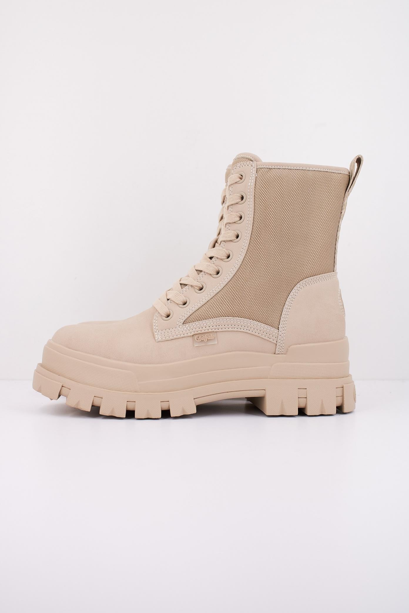 BUFFALO ASPHA COM LACEUP MID en color MARRON (1)