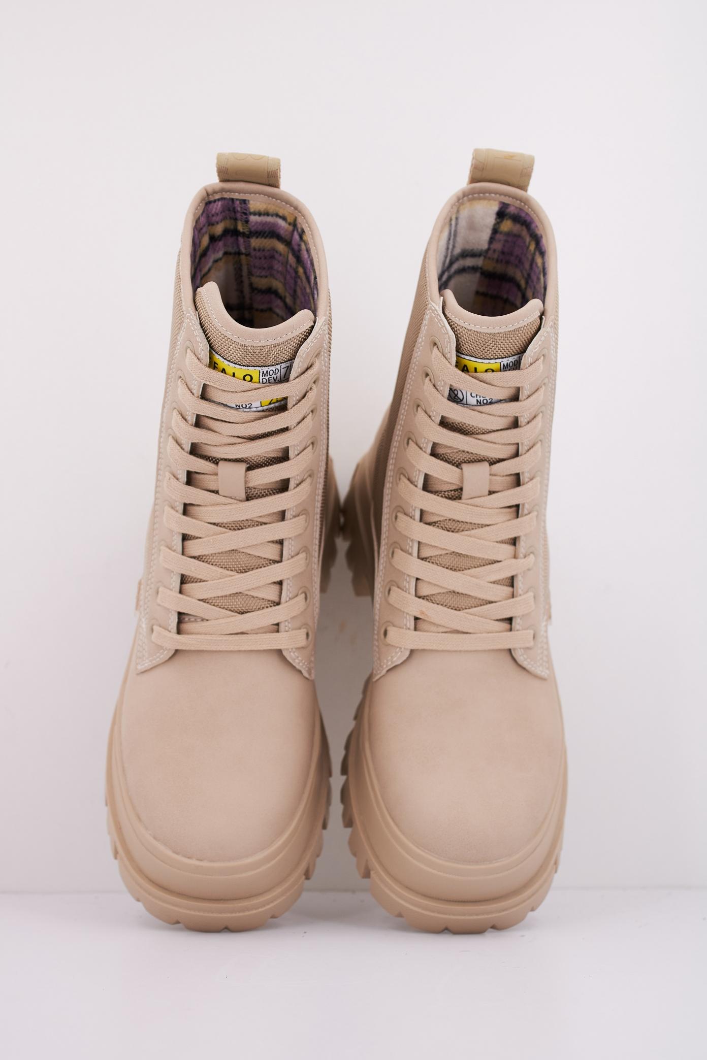BUFFALO ASPHA COM LACEUP MID en color MARRON (3)