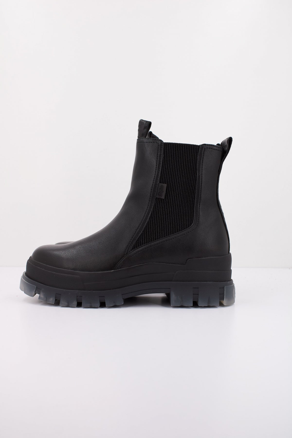 BUFFALO ASPHA CHELSEA MID en color NEGRO (1)