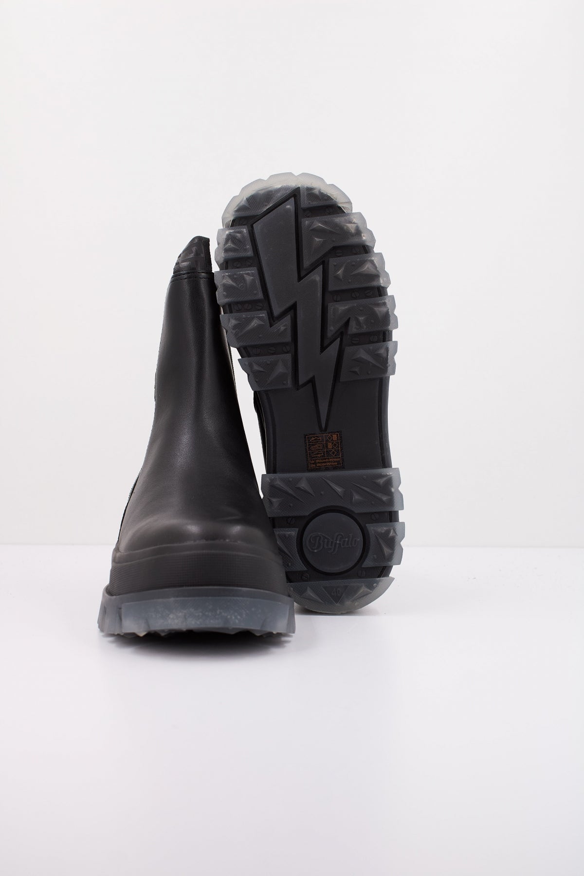 BUFFALO ASPHA CHELSEA MID en color NEGRO (5)