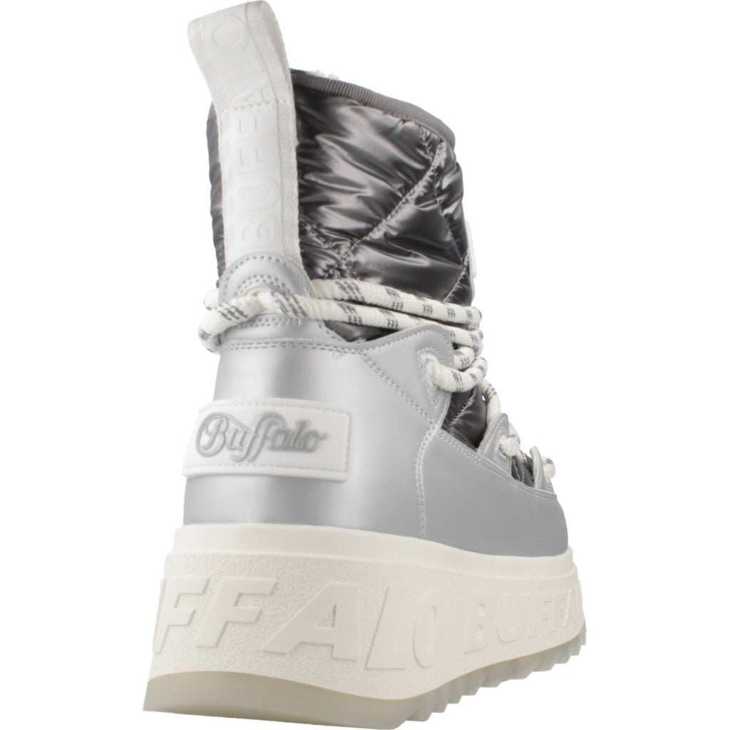 BUFFALO ELIZA SNOW BOOT en color PLATA (3)
