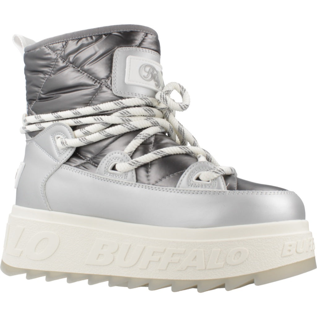 BUFFALO ELIZA SNOW BOOT en color PLATA (5)