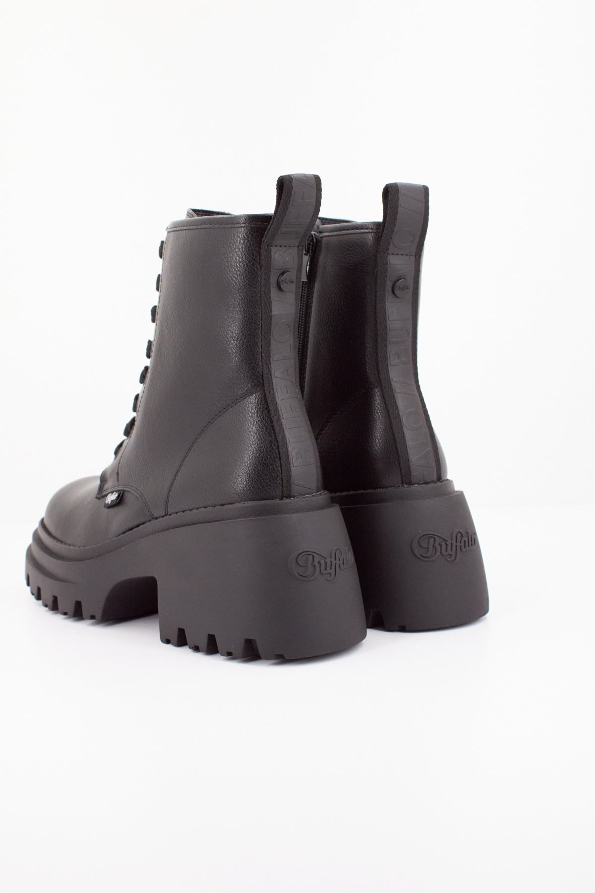 BUFFALO BRAVR LACE UP en color NEGRO (4)