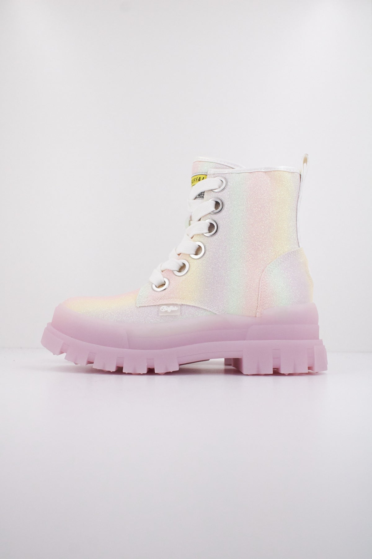 BUFFALO ASPHA LACE UP HI en color MULTICOLOR (1)