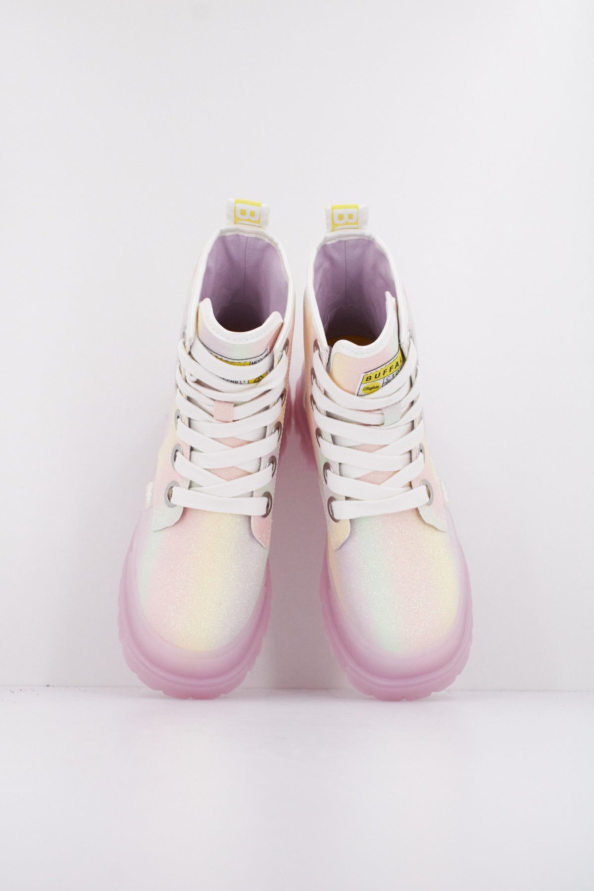 BUFFALO ASPHA LACE UP HI en color MULTICOLOR (3)