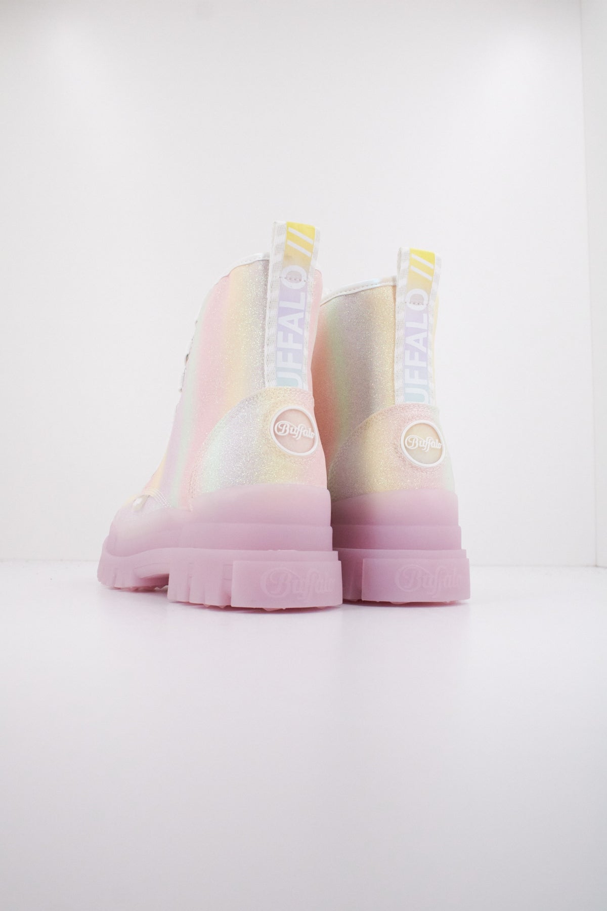 BUFFALO ASPHA LACE UP HI en color MULTICOLOR (4)