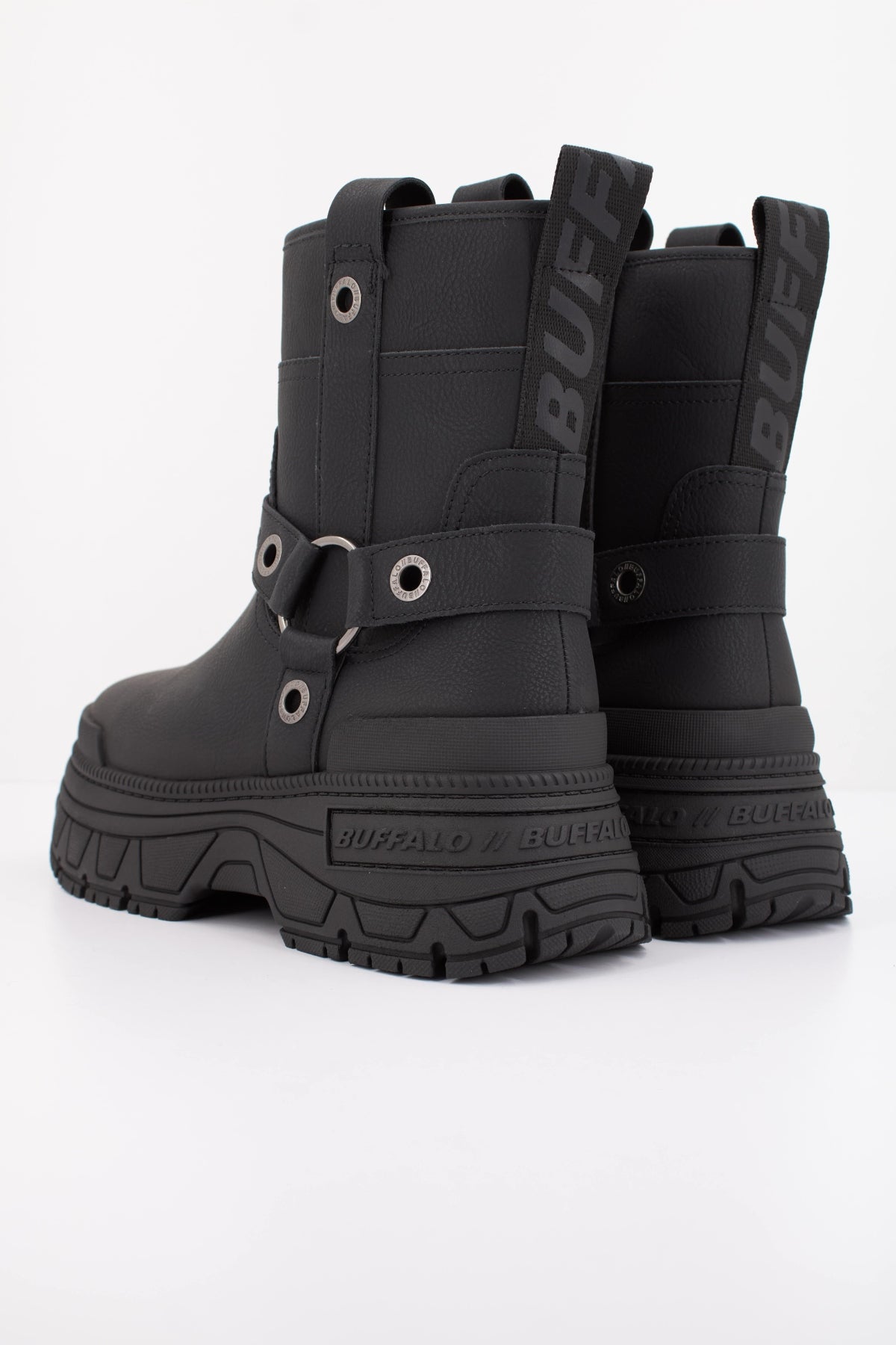 BUFFALO FUSION BIKER MID en color NEGRO (4)