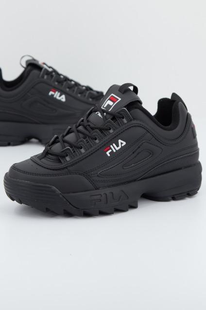 FILA DISRUPTOR LOW en color NEGRO (2)