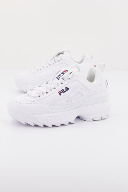 FILA DISRUPTOR LOW en color BLANCO  (1)