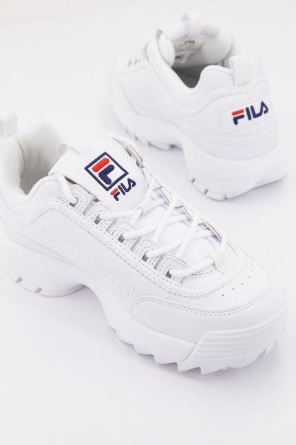 FILA DISRUPTOR LOW en color BLANCO  (2)