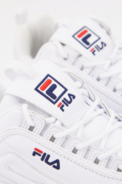 FILA DISRUPTOR LOW en color BLANCO (3)