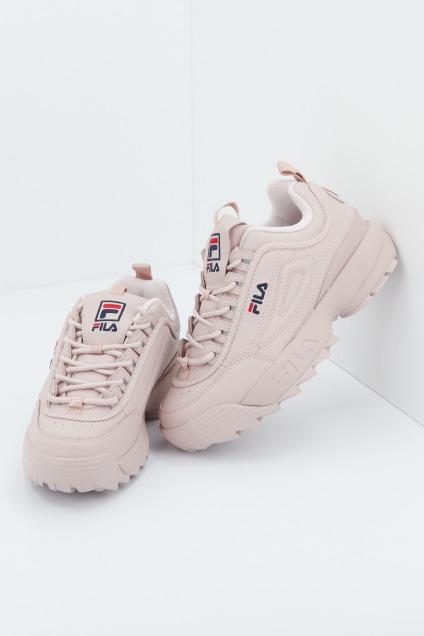 FILA FILA DISRUPTOR LOW en color ROSA (1)