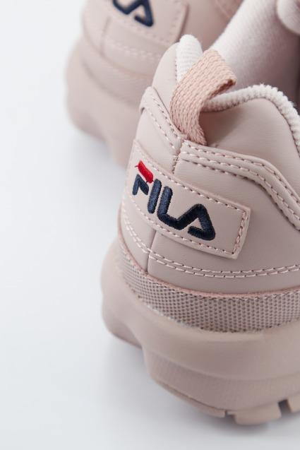 FILA FILA DISRUPTOR LOW en color ROSA (4)