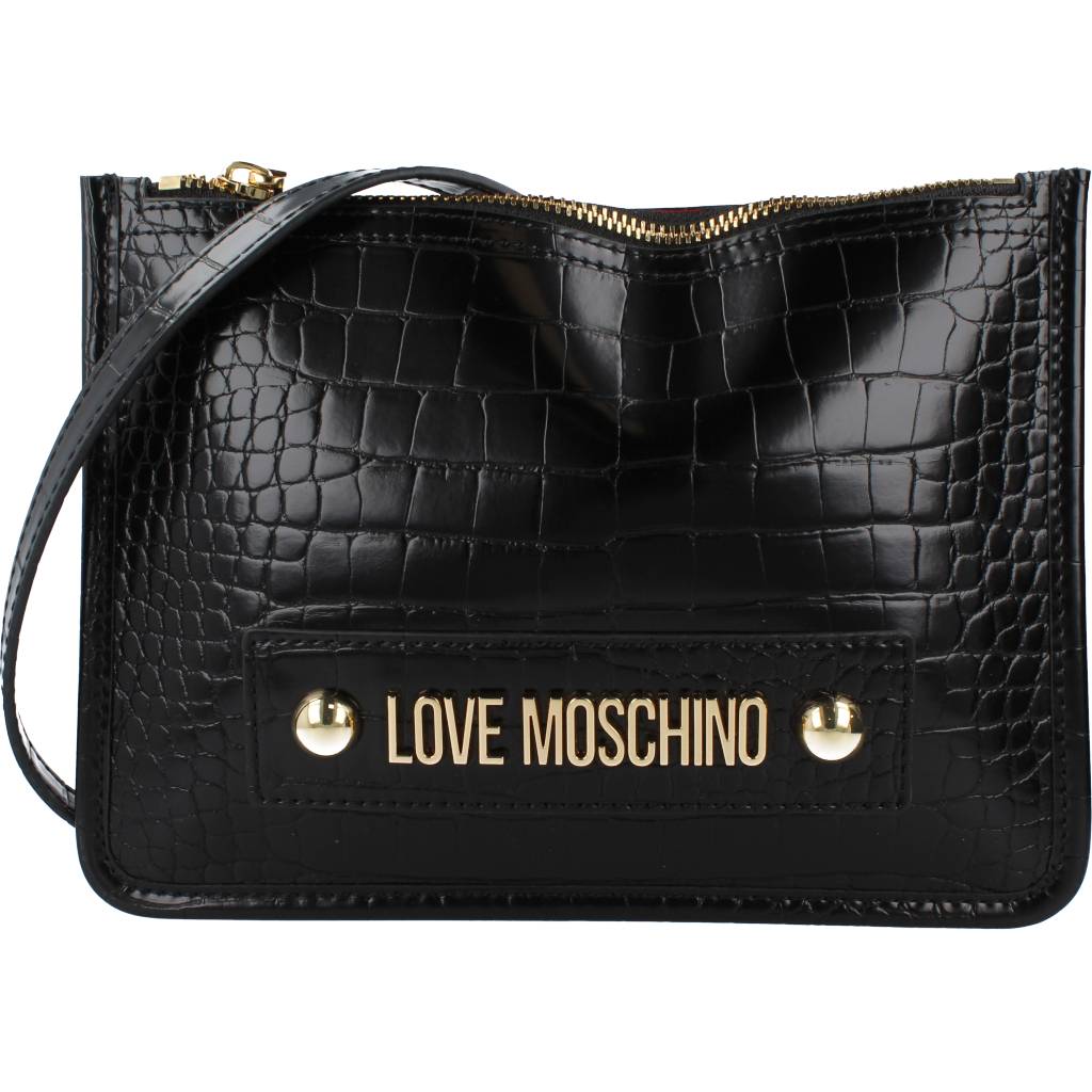LOVE MOSCHINO CROCO en color NEGRO (1)