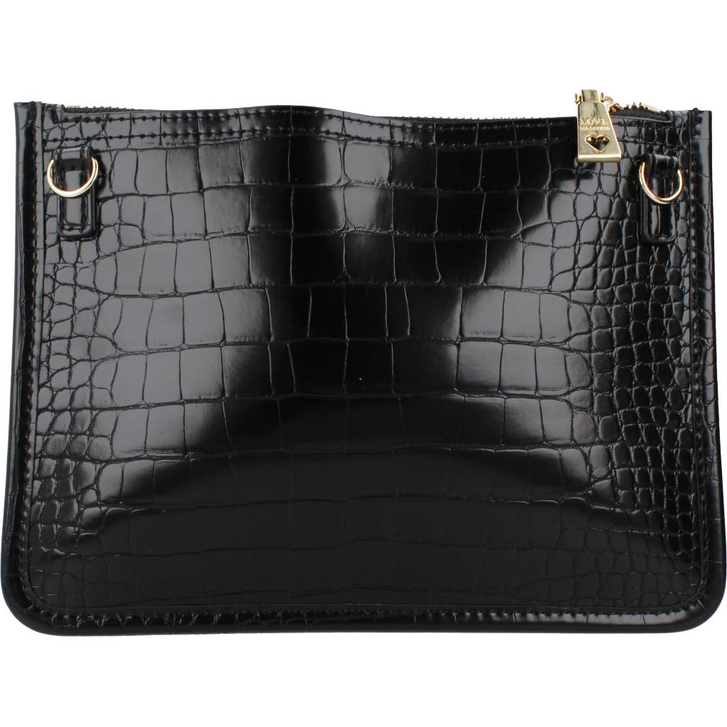 LOVE MOSCHINO CROCO en color NEGRO (3)