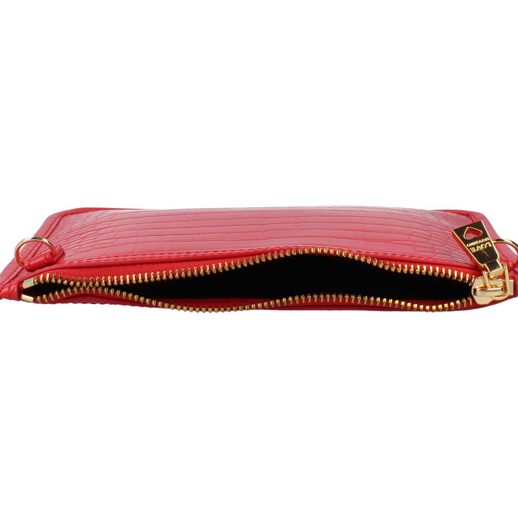 LOVE MOSCHINO CROCO en color ROJO (5)