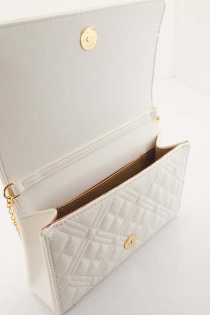 LOVE MOSCHINO JCPPG BORSA QUILTED en color BLANCO (3)