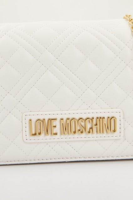 LOVE MOSCHINO JCPPG BORSA QUILTED en color BLANCO (4)