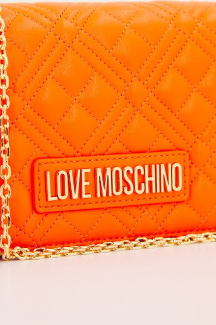 LOVE MOSCHINO JCPPG BORSA QUILTED en color NARANJA (4)