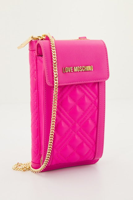 LOVE MOSCHINO JCPPG PORTAFOGLIO QUILTED en color ROSA (1)