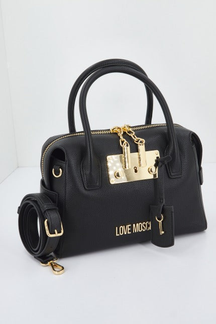 LOVE MOSCHINO JCPPG BORSA PU en color NEGRO (1)