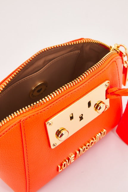 LOVE MOSCHINO JCPPG BORSA PU en color NARANJA (3)